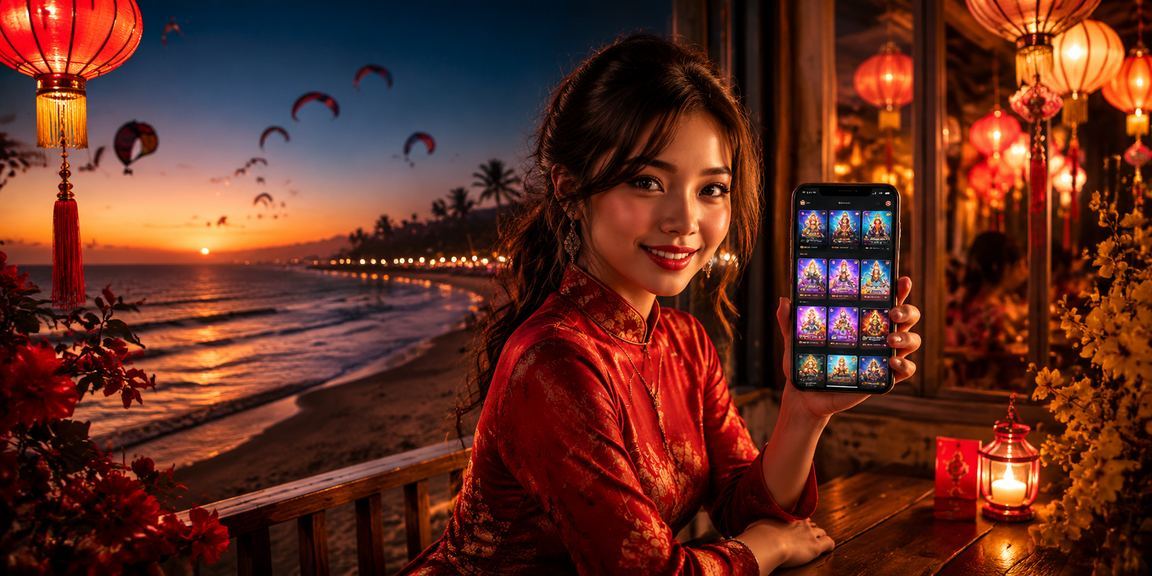 Người dùng Hội An trải nghiệm casino trên điện thoại tại quán cà phê